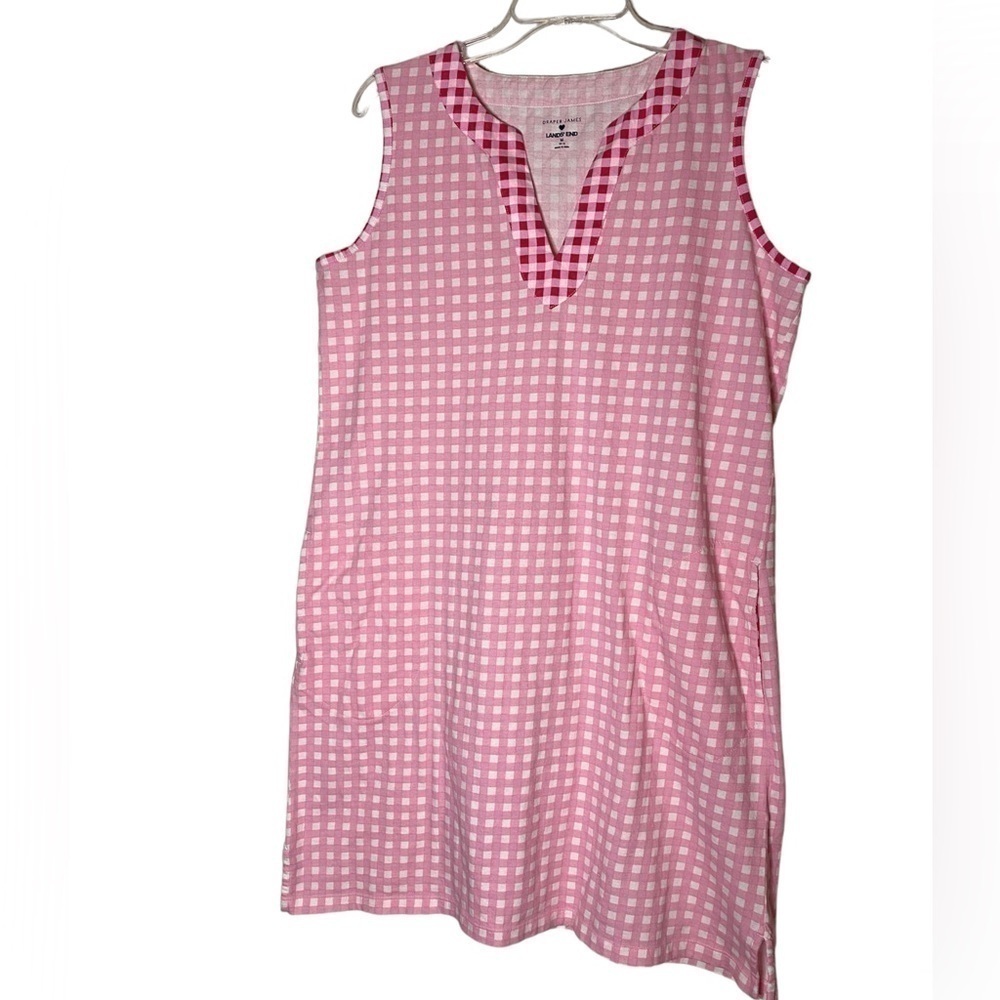 NWOT Draper James by Lands’ End Sleeveless Tunic Dress Barbie